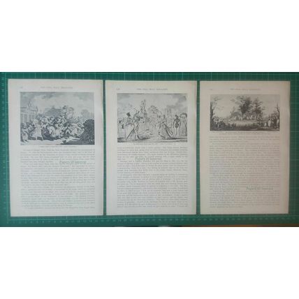 (5957) Hyde Park In Days Gone By - 1897 Article