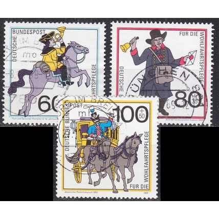 GERMANY BUND [1989] MiNr 1437-39 ( O/used ) Post