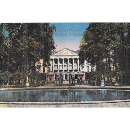 Bruxelles Palais de la Nation Belgium Postcard unused VGC
