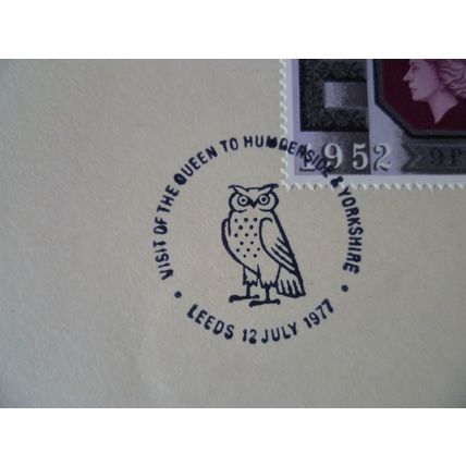 1977 GB Queen's Silver Jubilee Tour Leeds Wessex cover special event owl royalty