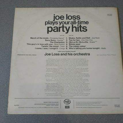 Joe Loss ‎– Joe Loss Plays Your All-Time Party Hits (MFP 5227) 1971 (LP)