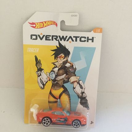 NEW Blizzard Exclusive Overwatch Tracer Hot Wheels Car