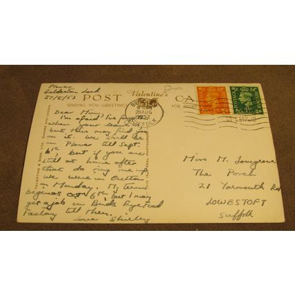 1952 fr real Photo Postcard - Oulton Broad sceneNorfolk Broads