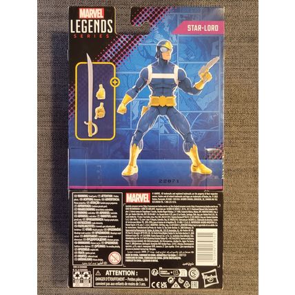 STAR-LORD Hasbro Marvel Legends Series 6" Action Figure Walmart Exclusive