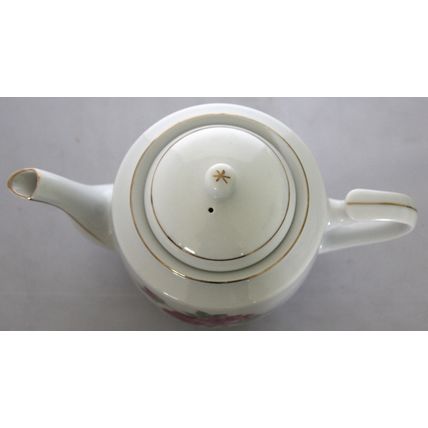 Vintage 3 cup Ceramic Teapot Made in Liling China