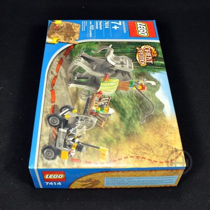 LEGO - Sealed Set – Adventurers – 7414 – Elephant Caravan