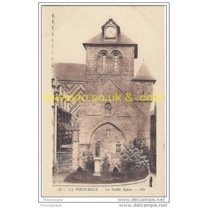 LA FERTE-MACE, LA VIELLE EGLISE, ORNE, FRANCE, Postcard