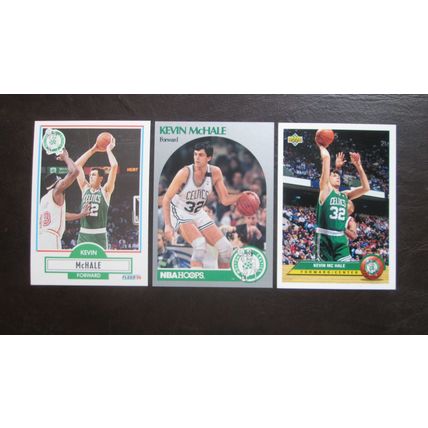 Kevin McHale Lot of 3 Basketball Cards (See Pictures and Descriptions Below)