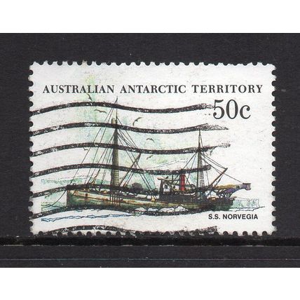 Australian Antarctic Terr. - 1979 - 50c Ships (S.S. Norvegia) (sg50) Used