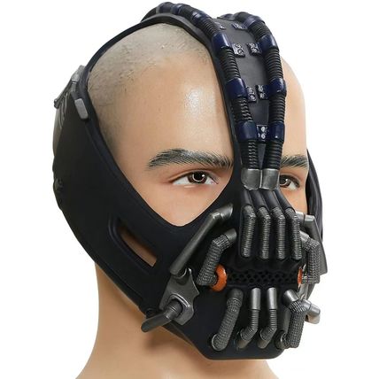 Dark Knight Rises for Halloween Super Bane half PVC mask