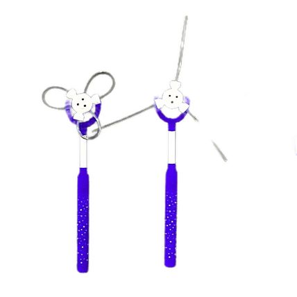 1 Case Light Up DIY Windmill Wand Red and Blue Assorted