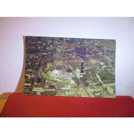 aerial view, ROMAN CATHOLIC CATHEDRAL, LIVERPOOL. unused postcard PT19374 =