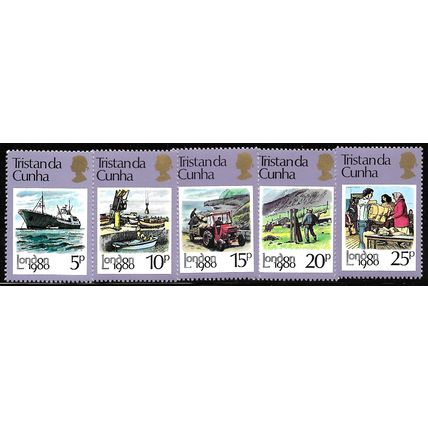 1980 SG 277/281 - MNH (**)