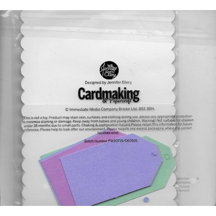 Christmas Card, Stamp & Tag Kit. Cardmaking Scrapbooking Crafts Stamping