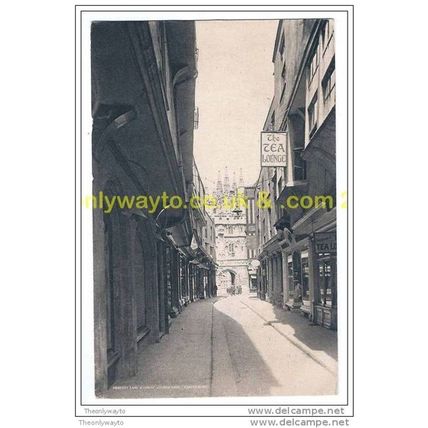 MERCERY LANE & CHRIST CHURCH GATE, CANTERBURY, KENT, ENGLAND, Postcard