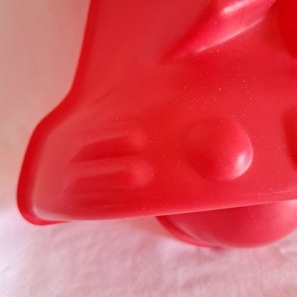 Christmas BELL BOW JELLO MOLD Jell-o Chocolate Plastic Bow Gelatin