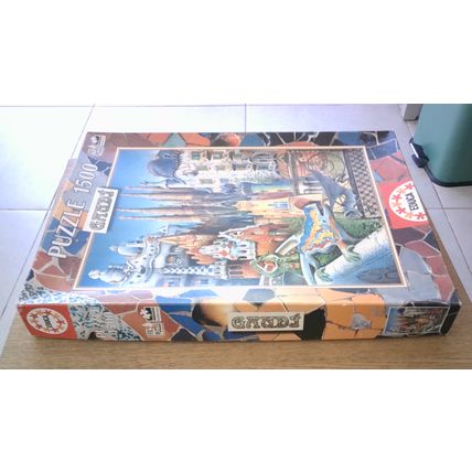 GAUDI COLLAGE Jigsaw Puzzle (1000 Piece) Educa (2002)