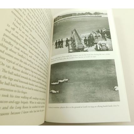 Bradmans War Cricket History Book Malcolm Knox - Roger Mann Personal Copy HB