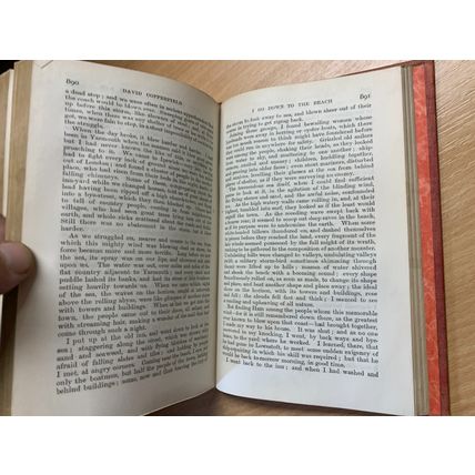 RARE* 1914 CHARLES DICKENS DAVID COPPERFIELD FIRESIDE EDITION HB BOOK (P4)