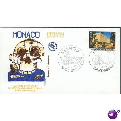 Monaco FDC 1983 - SG 1609 - "Jardin Exotique" 3