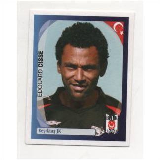PANINI UEFA Champions League 2007/08 Football Sticker Edouard Cisse #85