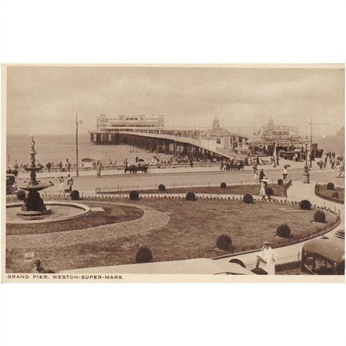 Grand Pier Weston-super-Mare Somerset Postcard (SM70669)