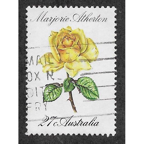AUS 1982 27c 'ROSES' FINE USED (EBID52-132)