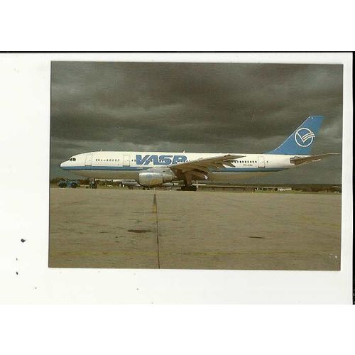 Aviation VASP BRAZIL A300-B2 Postcard