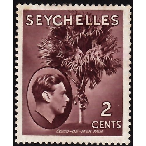 SEYCHELLES, 1938-49 2c George VI, SG 135 (Scott #125), mint hinged