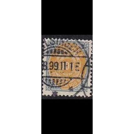 DÄNEMARK DANMARK [1875] MiNr 0031 I Y B ( O/used )