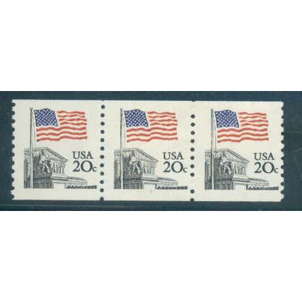1895 20c U.S. Flag Fine MNH SG PNC 2/3 P0118