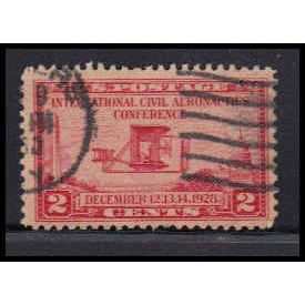 Used 649 2c Wright Airplane Fine RA2194