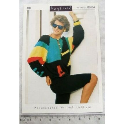 Vintage: Hayfield 00124 sweater, DK