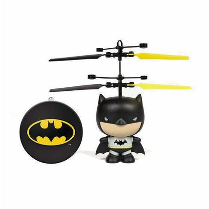 DC Batman Licensed 3.5 Inch Infrared Flying Figure UFO Big Head Heli