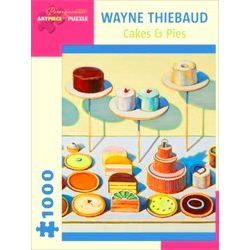 Wayne Thiebaud Cakes Pies 1000Piece Jigsaw Puzzle