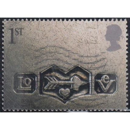 GB, 2001 1st Greetings, SG 2182 (Scott #1950), used.