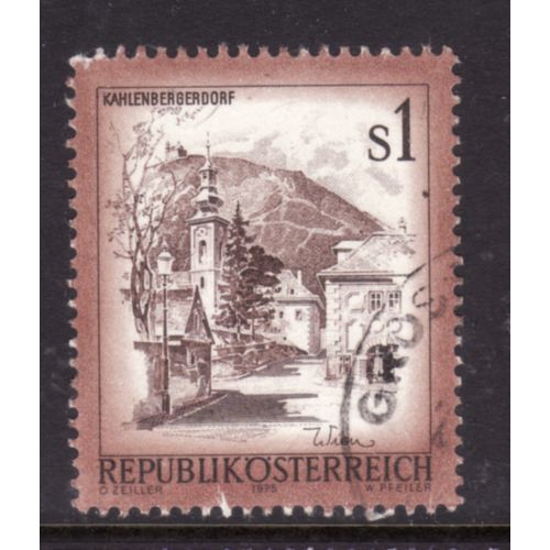 AUSTRIA 1973 SG 1676 VIEWS 1s KAHLEN BERGERDORF VIENNA FINE USED#4