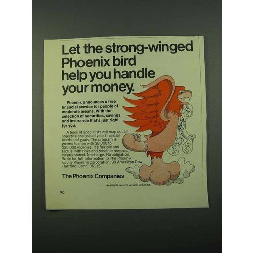 1969 The Phoenix Companies Ad - Handle Your Money
