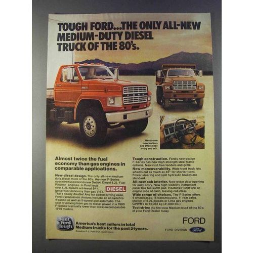 1980 Ford F-Series Medium-Duty Trucks Ad