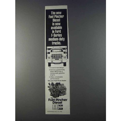 1980 Ford F-Series Medium-Duty Trucks Ad - Fuel Pincher