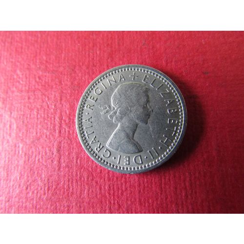 1962 QUEEN ELIZABETH II SIXPENCE FREE POST. (ed) o P