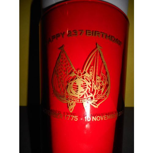 United States Marine Corps Fort Leonard Wood,Missouri,Drink Glass,237 Years 2012