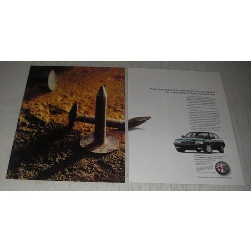 1991 Alfa Romeo 164 Car Ad - We're so confident