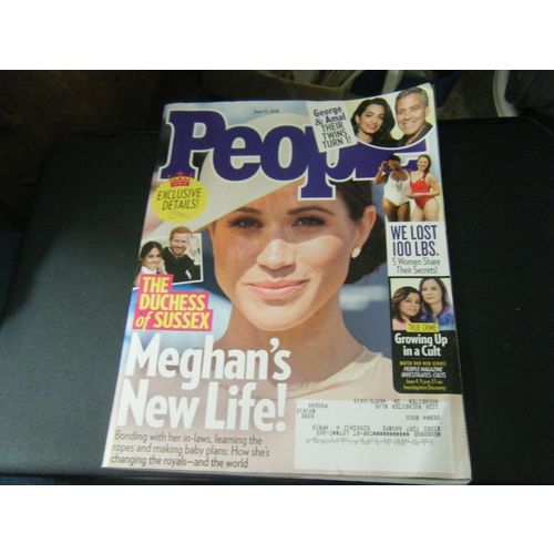 People Magazine - Meghan's New Life Cover - June 11, 2018