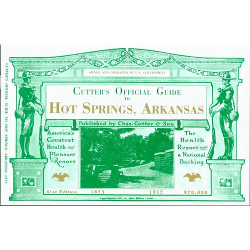 Cutter's Official Guide to Hot Springs, AR: reprint..1 to >29 lots of 10 copies