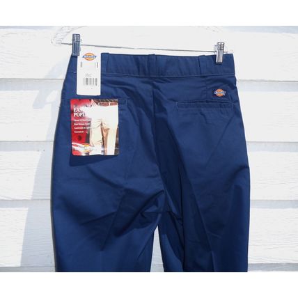 Mens Dickies Navy Blue Work Pants NWT 30x32 Poplin Easy Care