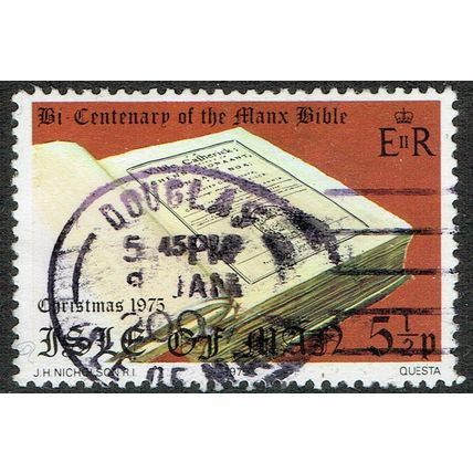 Isle of Man 1975 Christmas 5½p Multicoloured SG71 FU