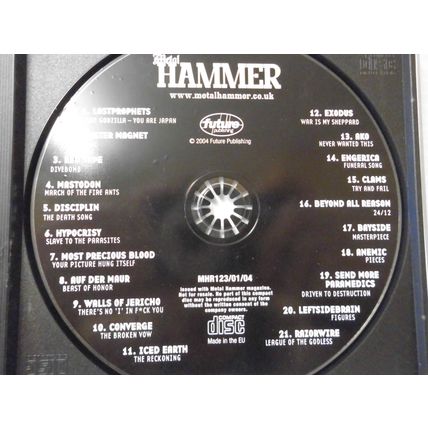 VARIOUS.THE RAZOR MUSIC FROM THE CUTTING EDGE. VOL 1.PROPHETS.EXODUS,MASTODON