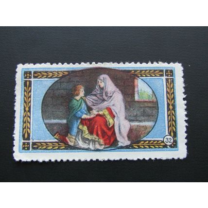 Gospel - Sunday School Religious Stamps - Faith Press Ect Variants (e36)