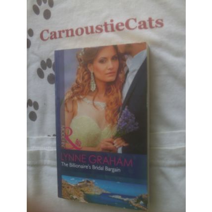 Lynne Graham Billionaire's Bridal Bargain Bound By Gold Book 1 Mills & Boon